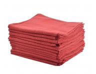 Rczniki baweniane Sibel Bob Tuo - 50 x 85 cm - 12 szt - czerwone