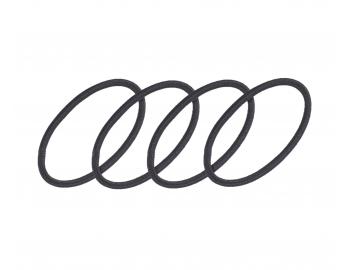 Gumki do wosw Eurostil Professional - 48 szt - czarne