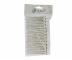 Klipsy do wosw Sibel plastikowo-aluminiowe - 10 cm - 12 szt. - biay