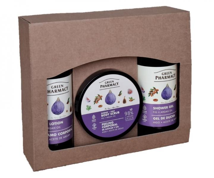 Zestaw upominkowy do piel�gnacji cia�a z fig� i olejem arganowym Green Pharmacy