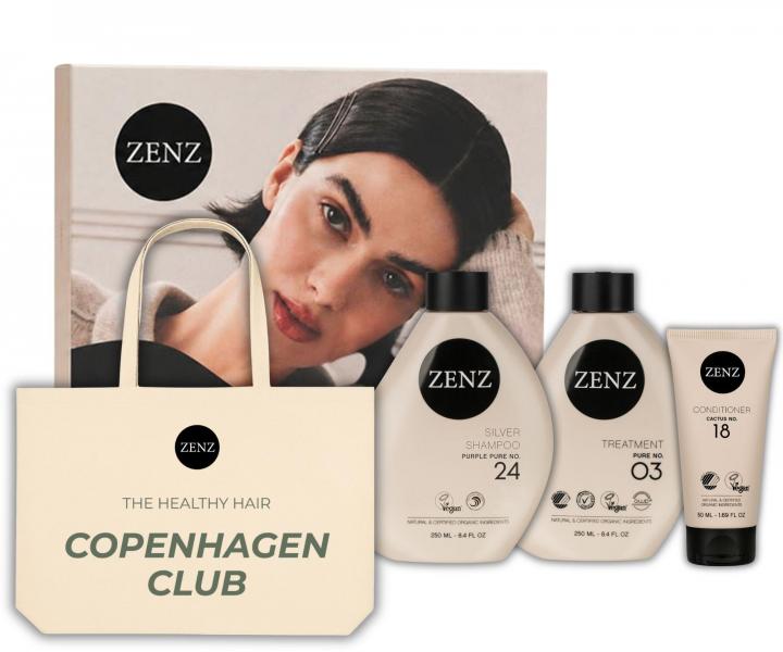 Zestaw neutralizuj�cy ��te odcienie w�os�w blond i z pasemkami Zenz Silver