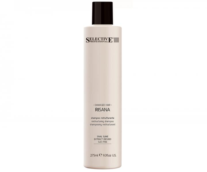 Szampon do w�os�w zniszczonych i obci��onych Selective Professional Risana Shampoo - 275 ml