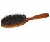 Drewniana p�aska szczotka do w�os�w z w�osiem dzika Keller - orzechowy br�z - 63 x 230 mm