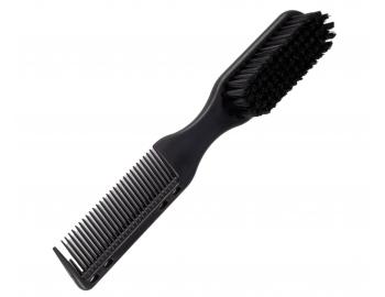 Fade szczotka do w�os�w i brody z grzebieniem Rovra Fade Comb Brush L - czarna