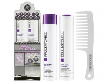Zestaw upominkowy zwikszajcy objto wosw Paul Mitchell Extra-Body Trio + grzebie gratis