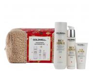 Zestaw upominkowy do wosw suchych Goldwell Dualsenses Rich Repair Set + kosmetyczka gratis