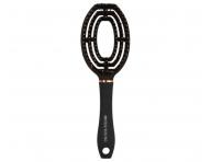 Szczotka do rozczesywania i suszenia w�os�w z w�osiem dzika i nylonowym Sister Young Coco Hair Brush - czarna