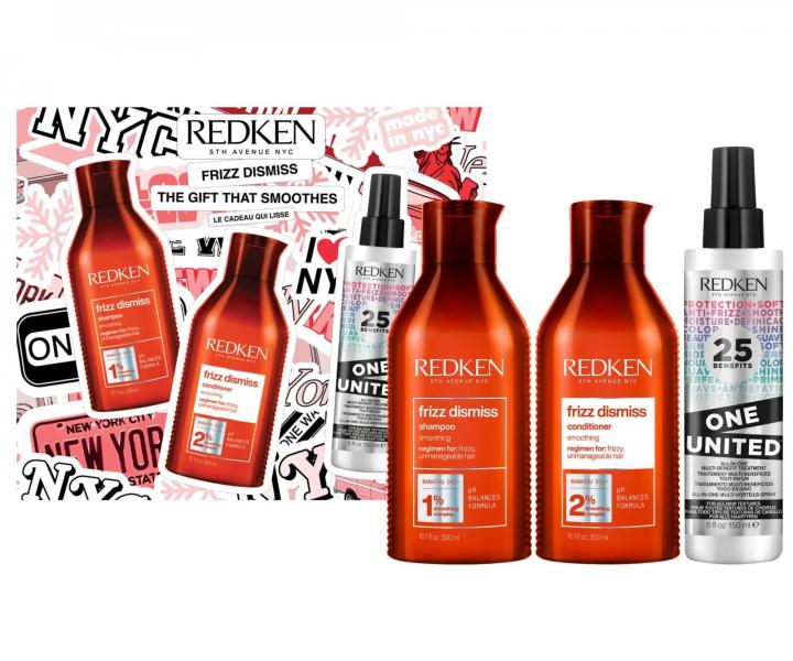 Zestaw upominkowy wygadzajcy do wosw puszcych si i niesfornych Redken Frizz Dismiss