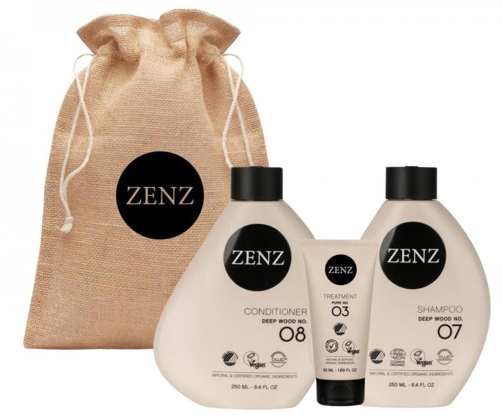 Zestaw upominkowy do w�os�w suchych i kr�conych Zenz Deep Wood