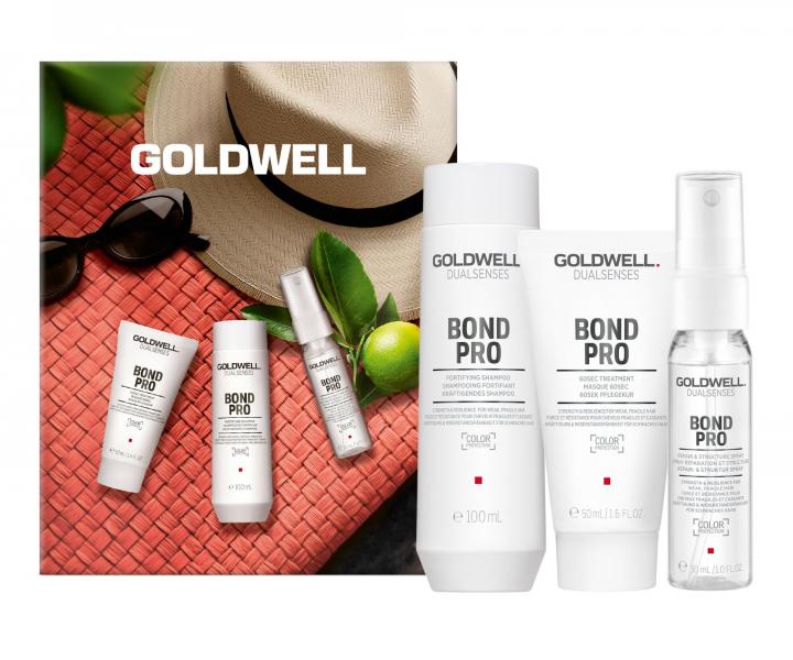 Zestaw upominkowy do w�os�w os�abionych i �amliwych Goldwell Dualsenses Bond Pro Travel Set