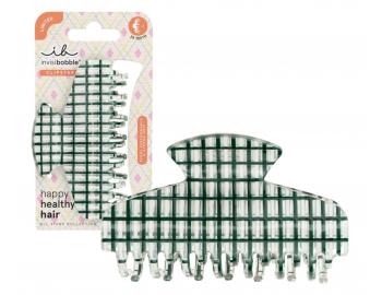 Klamra do w�os�w Invisibobble Clipstar L All Stars Country Club Crush - zielona w kratk�