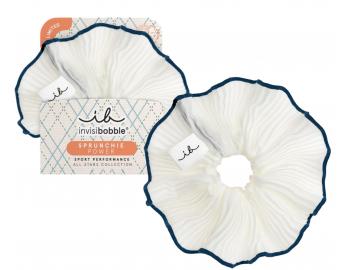 Ozdobna gumka spiralka Invisibobble Sprunchie Power All Stars Match Point - bia�a
