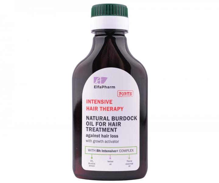 Olejek przeciw wypadaniu w�os�w Elfa Pharm Intensive Hair Therapy Forte Natural Burdock Oil For Hair Treatment - 100 ml