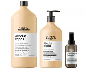Zestaw do w�os�w suchych i zniszczonych Lor�al Professionnel Serie Expert Absolut Repair + kuracja wst�pna 100 ml gratis