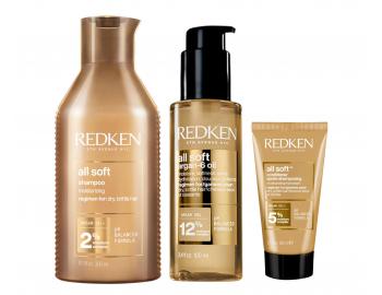 Zestaw od�ywczy do w�os�w suchych i �amliwych Redken All Soft + od�ywka 50 ml gratis