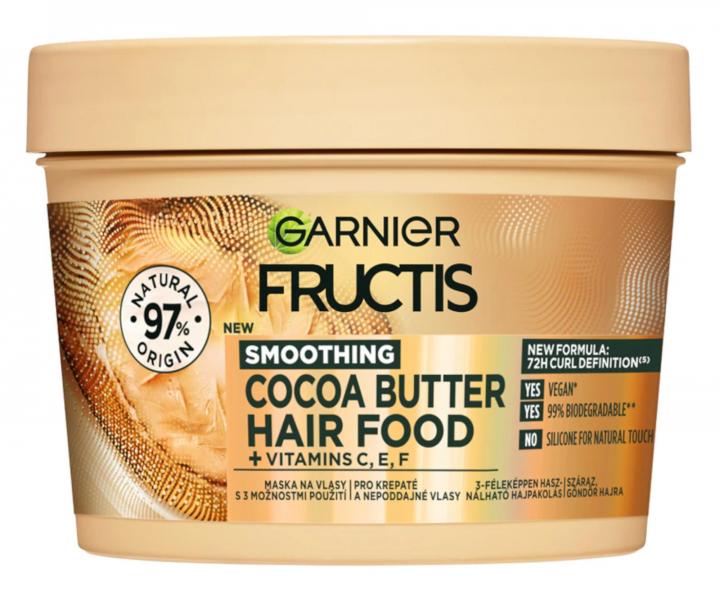 Maska wygadzajca do wosw niesfornych i puszcych si Garnier Fructis Cocoa Butter Hair Food - 400 ml