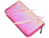 Zestaw noyczek fryzjerskich 5,75" i noyczek degawek 6,35" Olivia Garden SilkCut ThinkPink Edition 2025