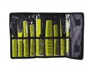 Zestaw profesjonalnych grzebieni w etui Eurostil Professional