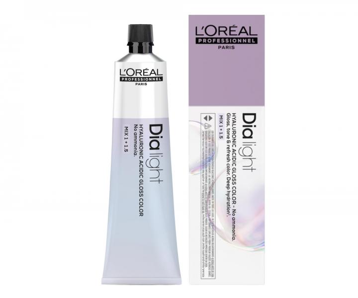 Farba do w�os�w ton w ton Lor�al Professionnel Dia Light 60 ml - 10.21 bardzo bardzo jasny blond opalizuj�cy popielaty milkshake