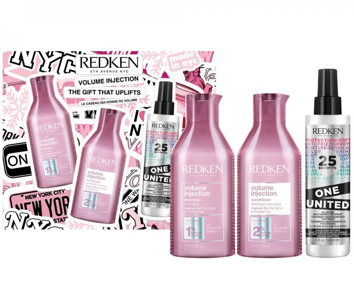 Zestaw upominkowy zwikszajcy objto wosw cienkich Redken Volume Injection