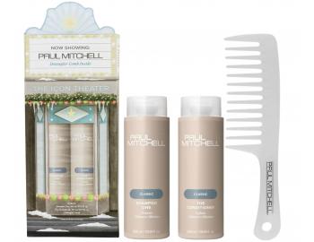 Zestaw upominkowy nawilajcy i regenerujcy wosy Paul Mitchell The Classic Trio + grzebie gratis