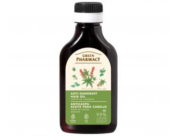 Olejek przeciw�upie�owy z olejem rycynowym i �opianem Green Pharmacy Anti-Dandruff Hair Oil - 100 ml