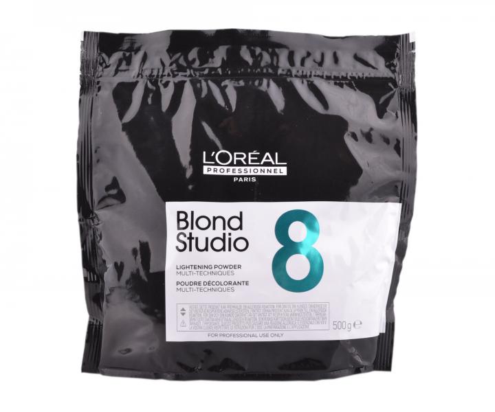 Puder rozjaniajcy z Pro-keratyn Loral Blond Studio 8 Multi-Techniques - 500 g - zapas