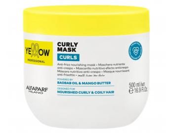 Maska do w�os�w falowanych, kr�conych i afro Yellow Professional Curls Curly Mask - 500 ml