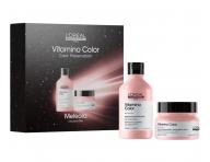 Zestaw upominkowy do wosw farbowanych Loral Professionnel Serie Expert Vitamino Color Duo Meteora