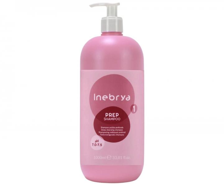 Szampon g��boko oczyszczaj�cy Inebrya Prep Deep Cleasing Shampoo - 1000 ml