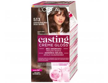 Farba do wosw bez amoniaku Loral Casting Crme Gloss - 513 mrona trufla