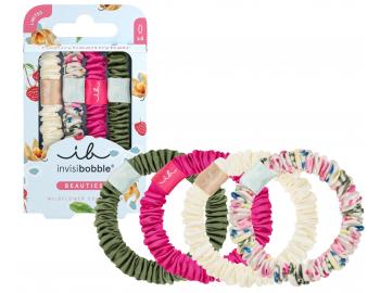 Ozdobne gumki satynowe Invisibobble Beauties Wildflower Blossom Dreams - 4 szt.