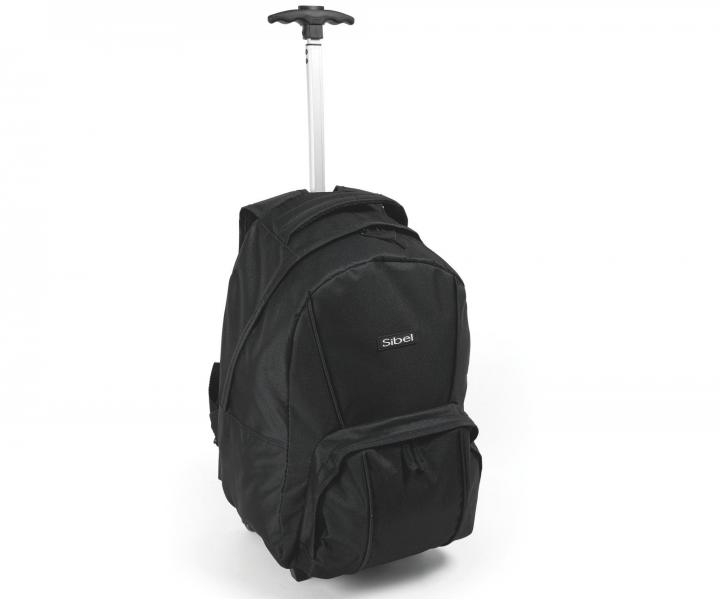 Podr�na torba-plecak z r�czk� teleskopow�  Sibel Backpack  czarna