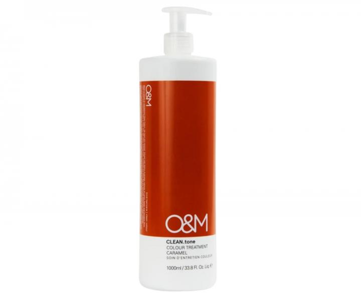 Maska tonuj�ca do w�os�w O&M Clean.tone Colour Treatment Caramel - 1000 ml - karmelowa
