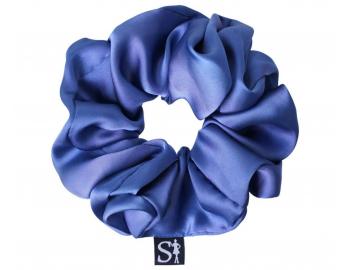Ozdobna gumka do w�os�w z szyfonu Sister Young Scrunchie Lilu Steel Blue - stalowy niebieski