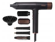 Wielofunkcyjna suszarko-lok�wka do w�os�w z siedmioma nasadkami Princess Airstyler Pro - 2000 W - czarna