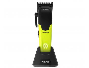 Profesjonalna maszynka do strzy�enia z wymiennymi obudowami Rovra Legion Professional Hair Clippers - zielona/z�ota/czarna