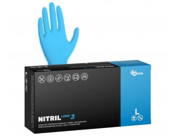 Dugie rkawiczki nitrylowe Espeon Nitril Long 3 - 100 szt - niebieskie - L