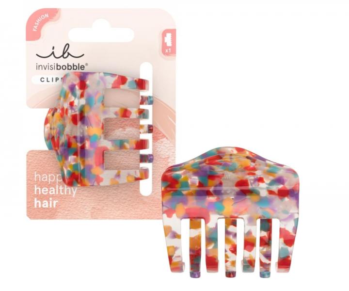 Klamra do w�os�w Invisibobble Clipstar M Confetti Spark