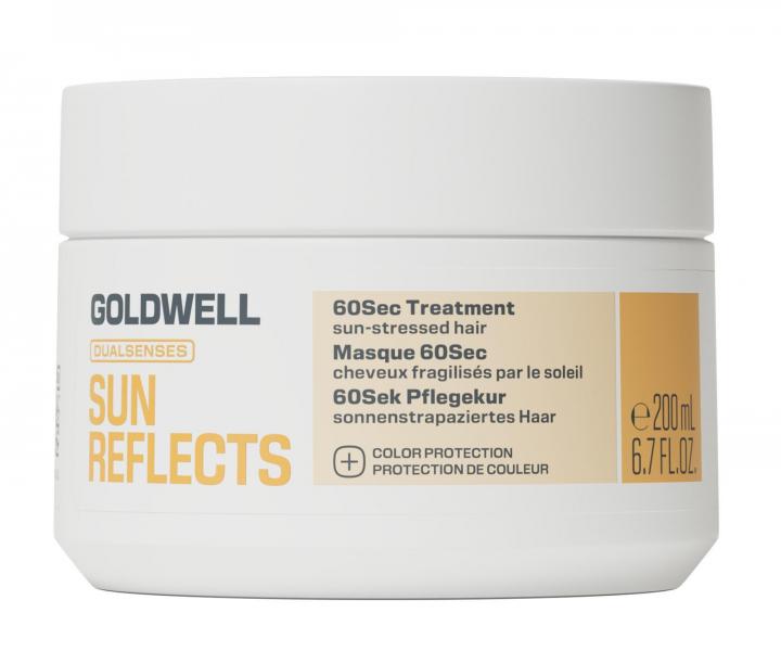Maska intensywnie regeneruj�ca do w�os�w nara�onych na s�o�ce Goldwell Dualsenses Sun Reflects 60sec Treatment - 200 ml