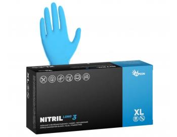 Dugie rkawiczki nitrylowe Espeon Nitril Long 3 - 100 szt - niebieskie - XL