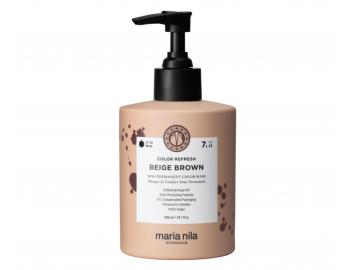 Maska o�ywiaj�ca kolor w�os�w Maria Nila Colour Refresh Beige Brown - be�owo-br�zowa - 300 ml