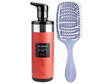 Semi-permanentna maska koloryzujca do wosw Klral System Colorama Red - 500 ml - czerwona + szczotka gratis