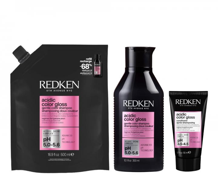 Seria rozwietlajca do wosw farbowanych Redken Acidic Color Gloss
