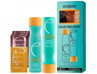 Zestaw nawil�aj�cy do w�os�w farbowanych Malibu C Color Hydrate Wellness