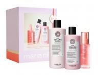 Zestaw upominkowy nadajcy objto i odywienie wosom cienkim Maria Nila Pure Volume Holiday Box