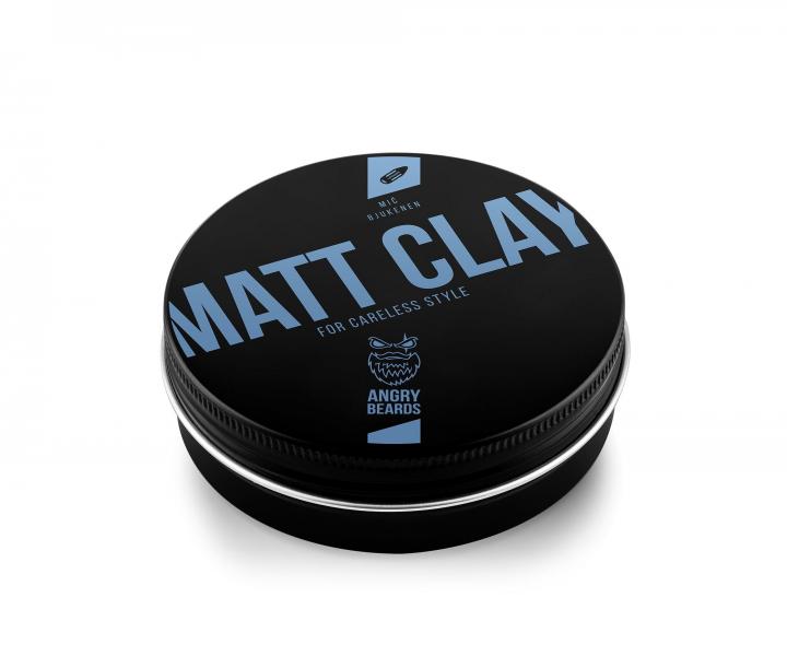 Glinka matujca do wosw Angry Beards Matt Clay Mi Bjukenen - 100 g