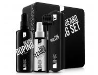 Zestaw upominkowy dla m�czyzn Angry Beards - serum + roller + spray czyszcz�cy