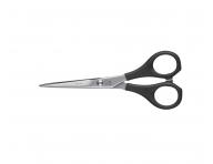 Noyczki fryzjerskie z mikrozbkami i plastikowym uchwytem Eurostil Professional