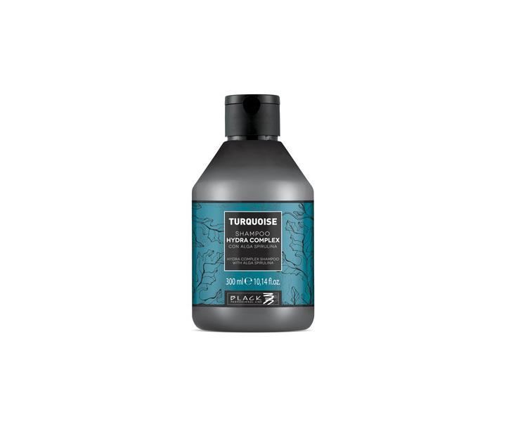 Szampon nawilajcy do wosw cienkich i osabionych Black Turquoise Hydra Complex - 300 ml